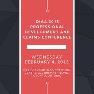 OIAA 2015 Professional Development